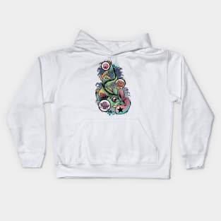 largemouth bass Kids Hoodie